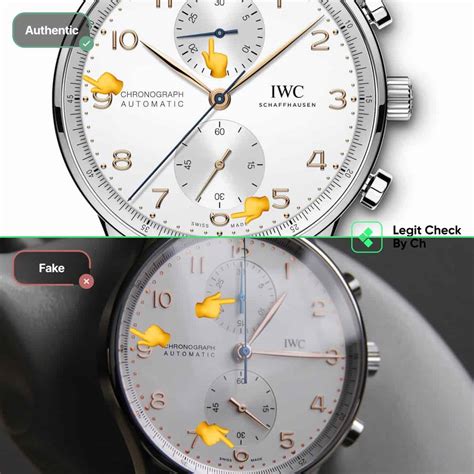 how to spot a fake iwc watch|false iwc watches.